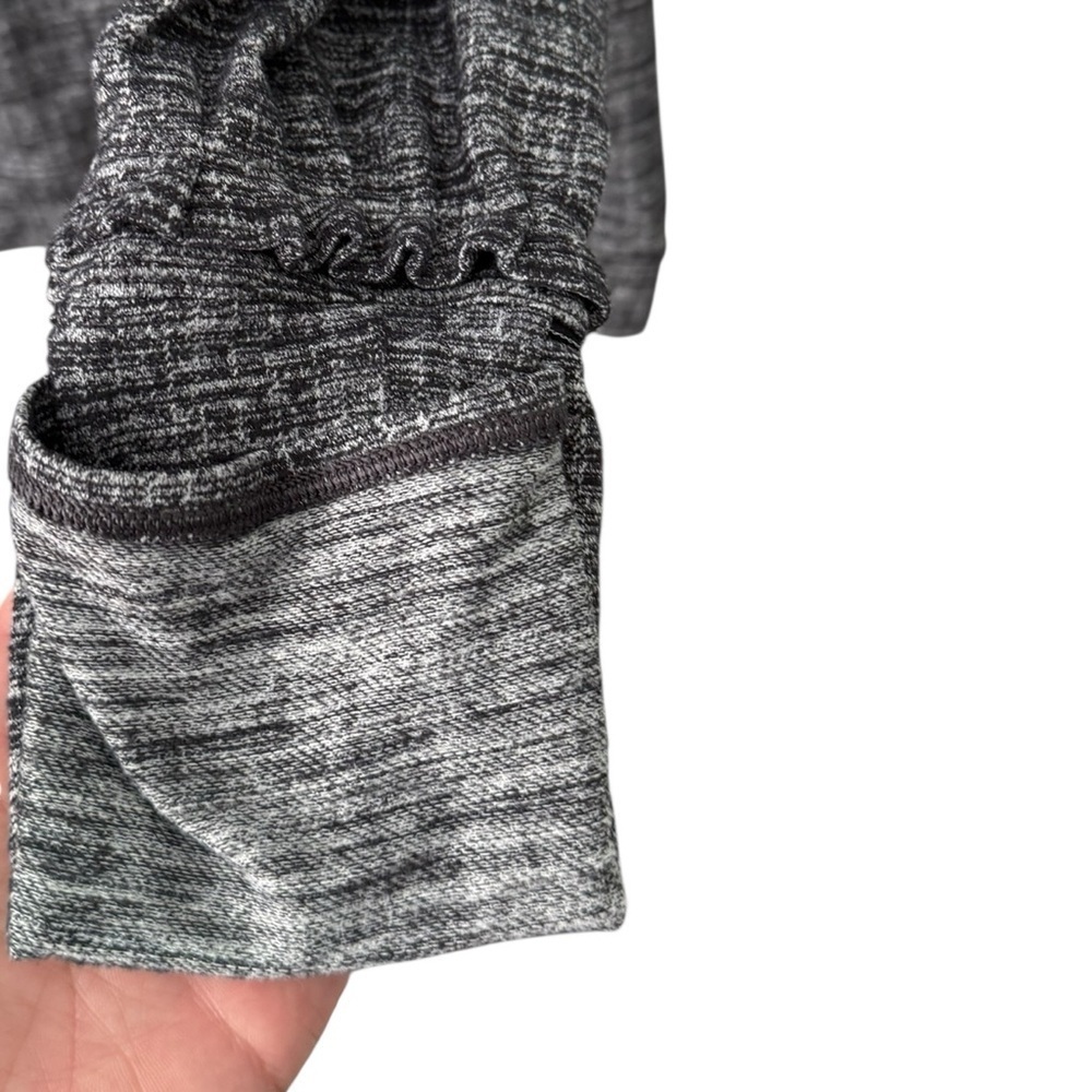 Lululemon Hooded Long Sleeve Shirt Heather Grey - Picture 5 of 12